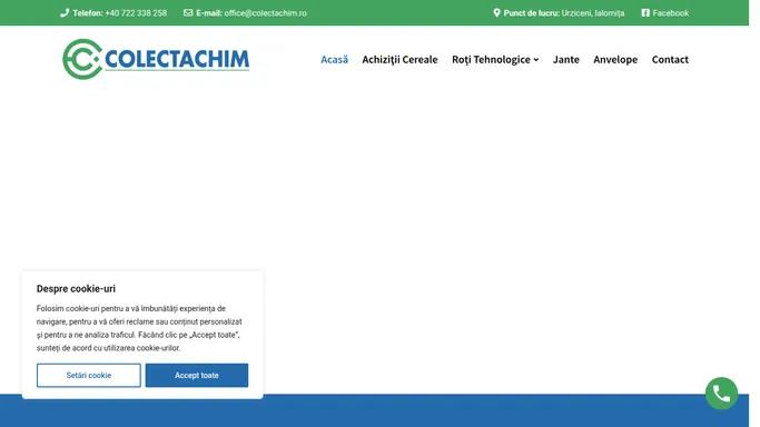 COLECTACHIM | Achizitii Cereale - Echipamente utilaje agricole