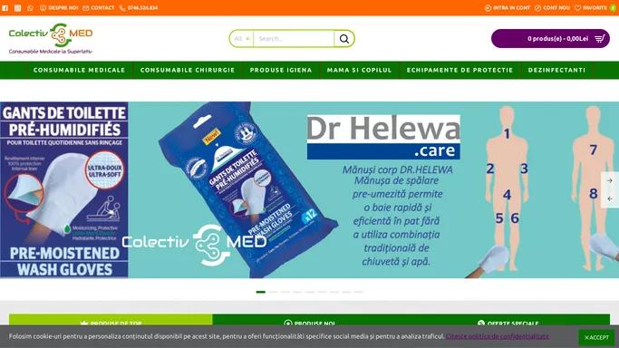 Colectiv MED - magazin consumabile medicale