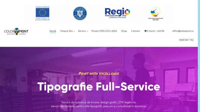 Color Print – Tipografie Full-Service