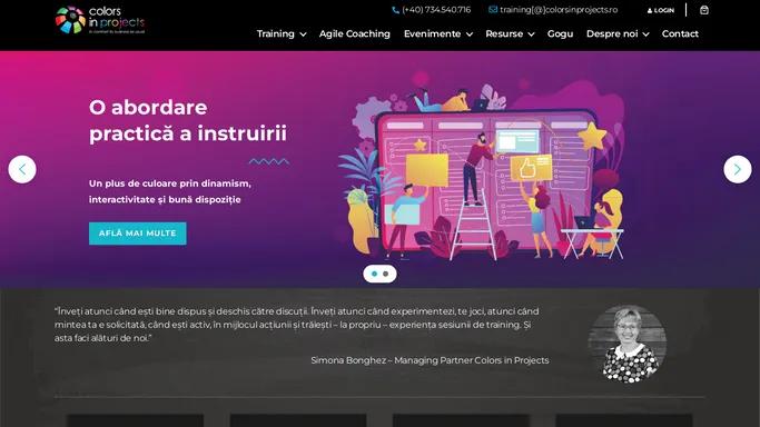 Colors in Projects - Agile Training, Agile Coaching, Project Management