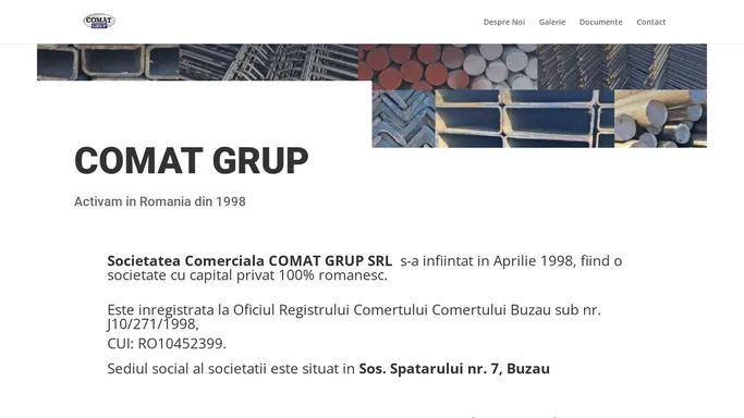 Comat Grup | Site-ul oficial al Comat Grup