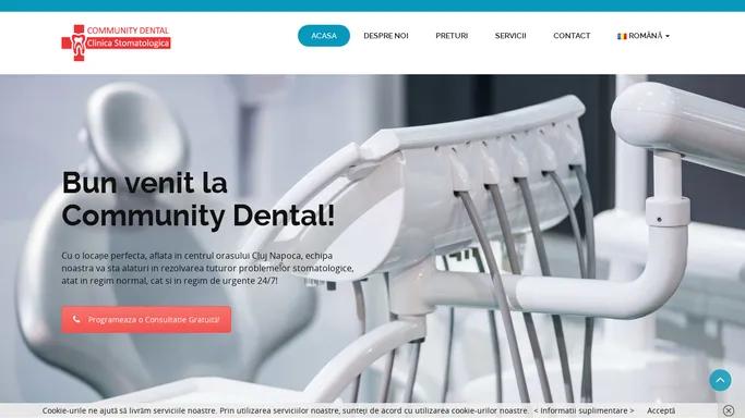 Community Dental | Cabinet stomatologic Cluj-Napoca