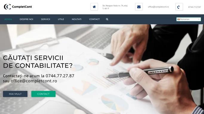 CompletCont - Servicii complete de contabilitate