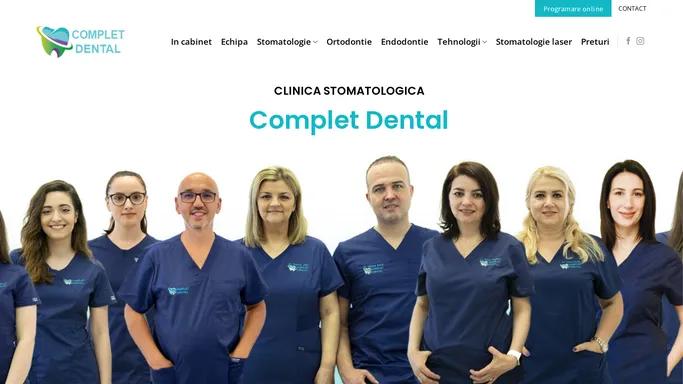 Complet Dental – Clinica ta de stomatologie