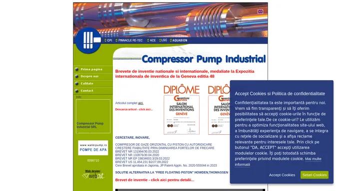 CPI Romania - compresoare, piese de schimb, reconditionari, consultanta tehnica