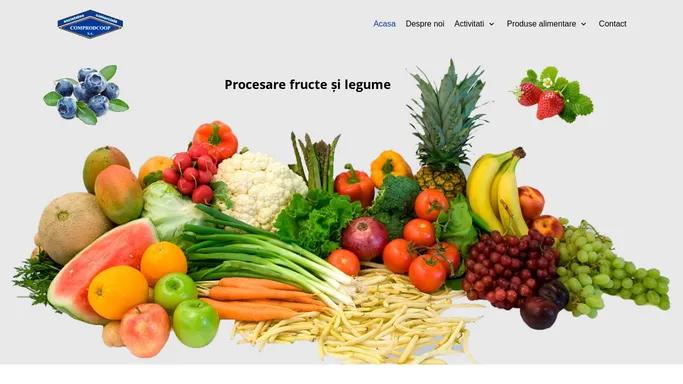 S.C. COMPRODCOOP S.A. – Inchiriere spatii de depozitare, comert cu produse alimentare, productie alimentara, servicii procesare fructe si legume
