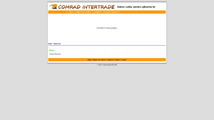 Comrad Intertrade - Bitum rutier pentru afacerea ta