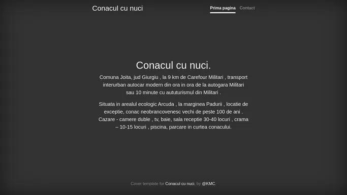 Conacul cu nuci