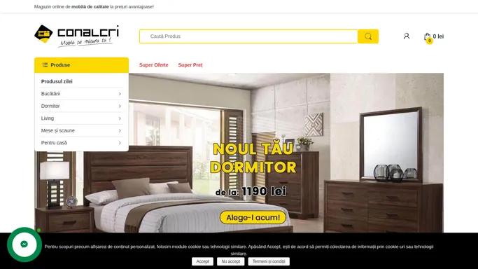 Magazin Mobila Conalcri – Magazin Online de Mobila