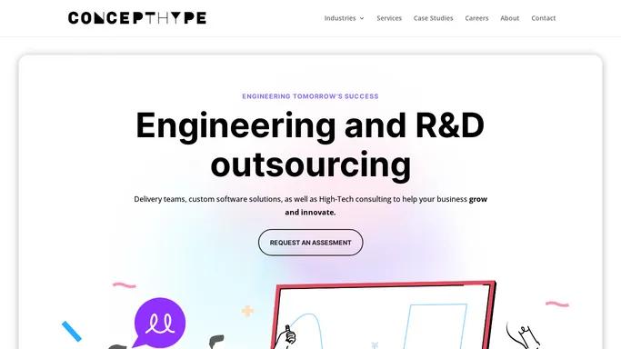 CONCEPTHYPE | Engineering & R&D Outsourcing