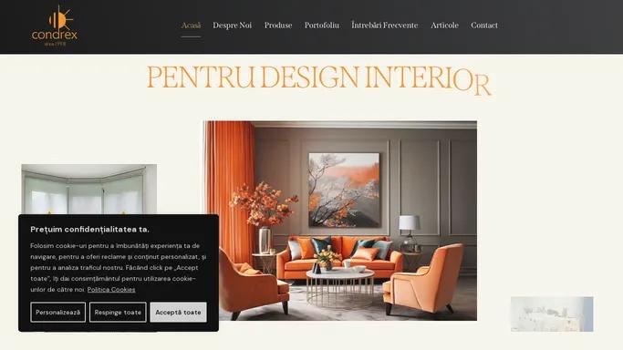 Condrex – Producator Design Interior