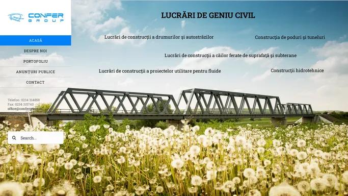 LUCRARI DE GENIU CIVIL