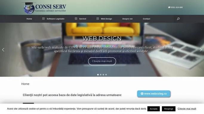 ConsiServ – Garantia calitatii serviciilor