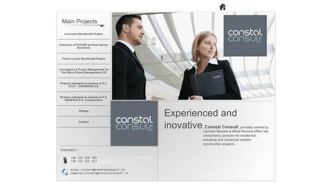 www.constalcosult.ro - Experience and inovation