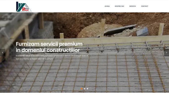 Pirvu Power Construct | Firma de constructii