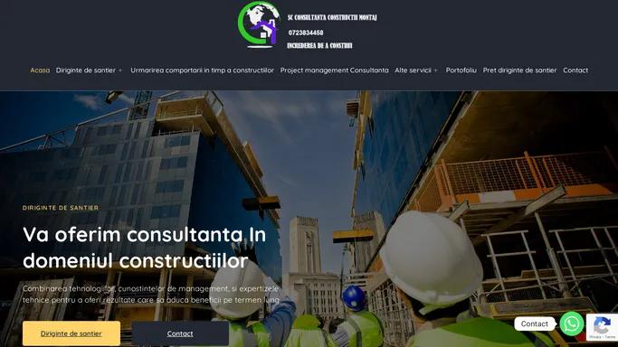 Acasa - SC CONSULTANTA CONSTRUCTII MONTAJ