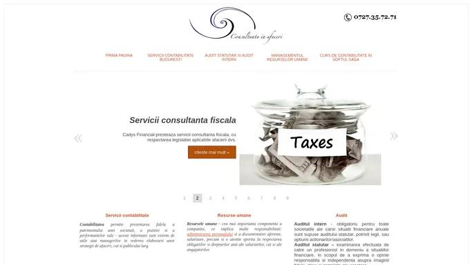 Servicii Firma Contabilitate Bucuresti Consultanta Afacerilor Cadys Financial