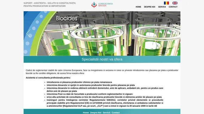 Consultanta Biocide