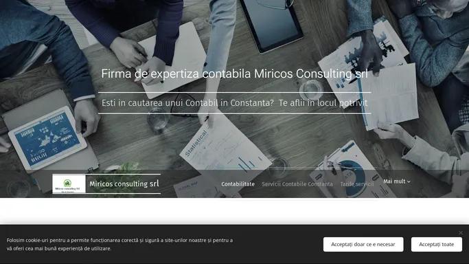 Firma de expertiza contabila Miricos Consulting