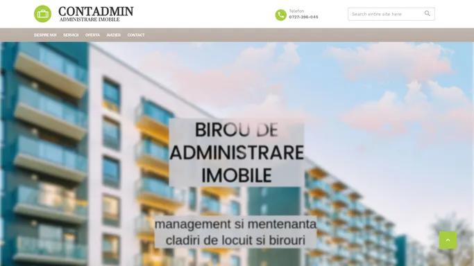 Administrare Imobile Cluj – management si mentenanta