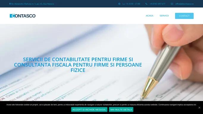 Contasco – Servicii contabile pentru firme si persoane fizice