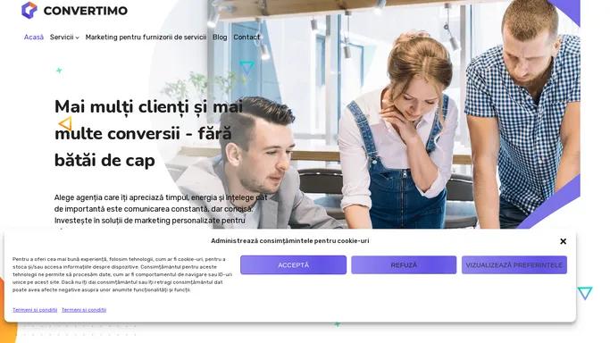 Agentie de Web Design & Marketing Online Bucuresti - Convertimo