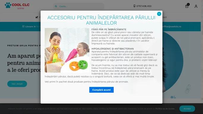 Hrana pentru caini si pisici - Accesorii pentru caini si pisici - COOL CLC