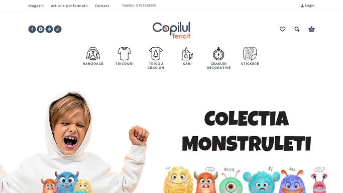 Copilul Fericit - Magazin online predestinat bebelusilor, copiilor si mamicilor