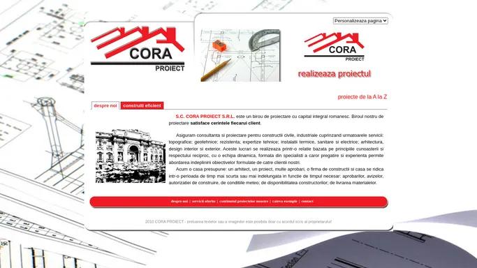 CORA PROIECT - Oradea