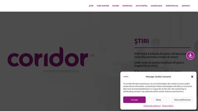 CORIDOR CONSULTING S.R.L.