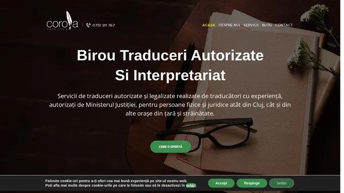 Birou traduceri Cluj & Servicii de interpretariat in Cluj Napoca
