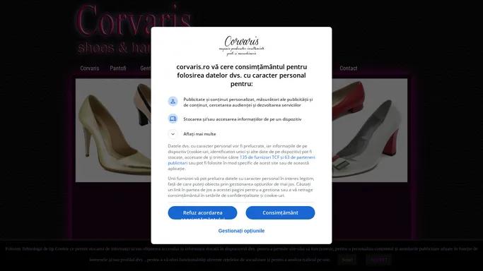 Corvaris – Producator incaltaminte – Pantofi si genti din piele naturala