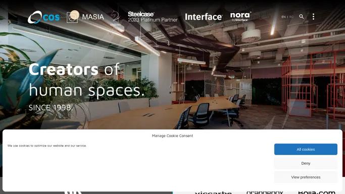 Homepage - cos