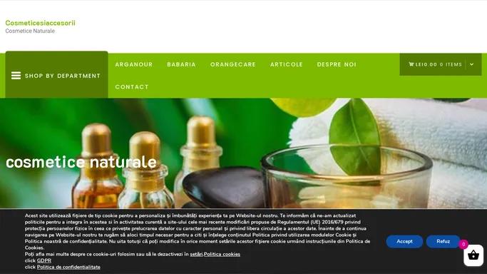 Cosmeticesiaccesorii – Cosmetice Naturale