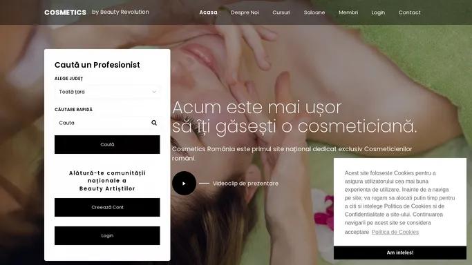 Cosmetics - Saloane, scoli si cursuri de cosmetica