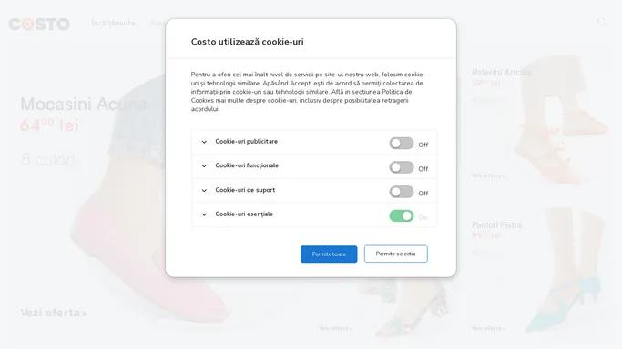 Costo - Magazinul tau cu incaltaminte de calitate⭐