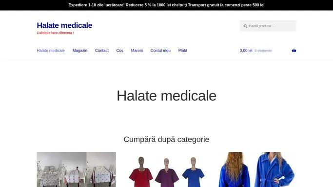 Halate medicale | Uniforme medicale | Costume medicale