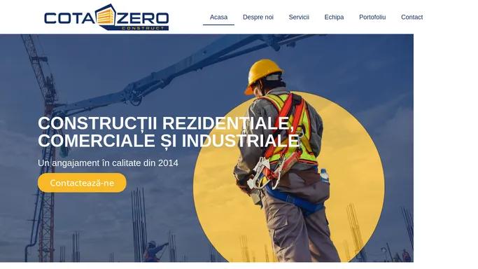 Cota Zero Construct – Constructii civile si industriale