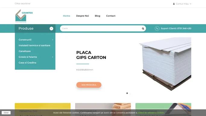 Materiale de constructii si finisaje | Countex