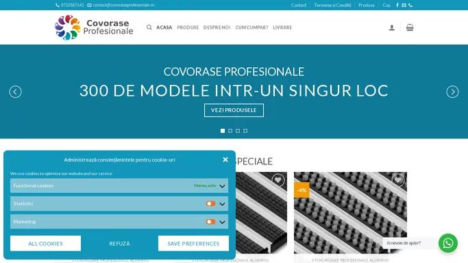 covorase profesionale de intrare. stergatoare aluminiu. covorase logo.