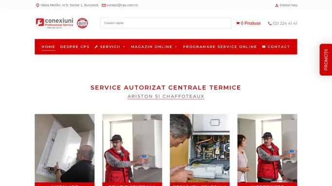 Service autorizat centrale termice - CPS