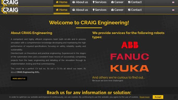 CRAIG Engineering S.R.L. – Engineering is everything!