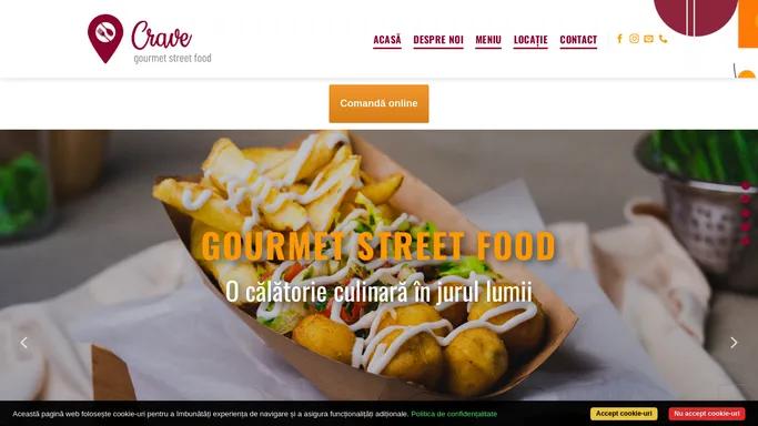 Crave Gourmet – Gourmet Street Food