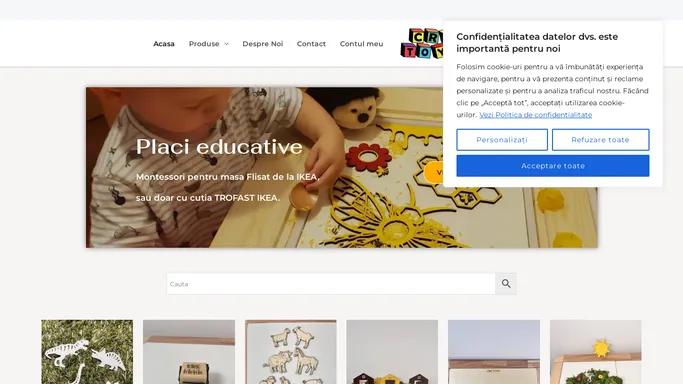 CRC Toys – Placi educative!