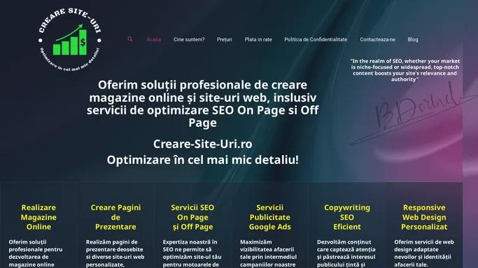 Realizare Magazine Online | Website Design | Optimizare SEO