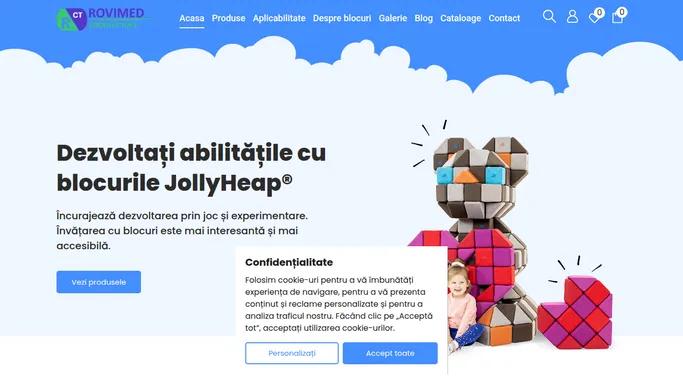 JollyHeap Romania - Cuburi magnetice educationale JollyHeap