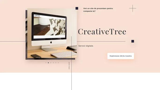 Agentie web design & Solutii web custom | CreativeTree