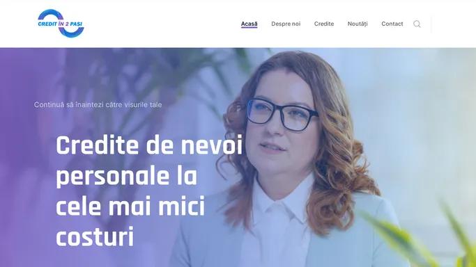 Credit in 2 pasi – credit ipotecar credit nevoi personale credit persoane juridice leasing