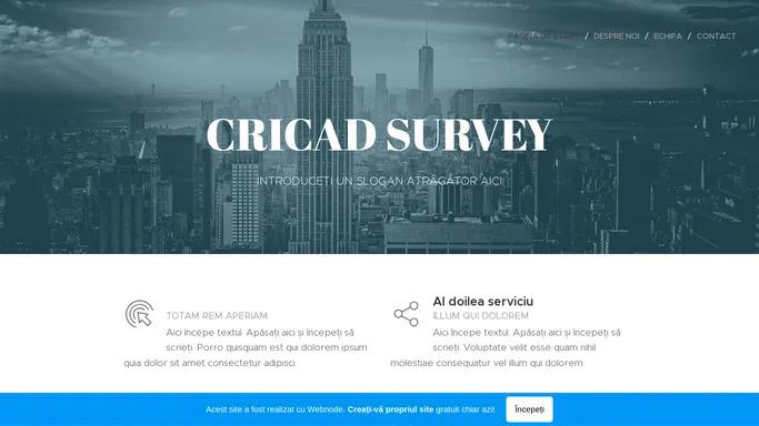 cricadsurvey