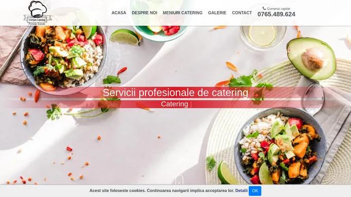 Firma Catering Livrare Mancare Evenimente. Catering Corporate Bucuresti - Criogen Catering